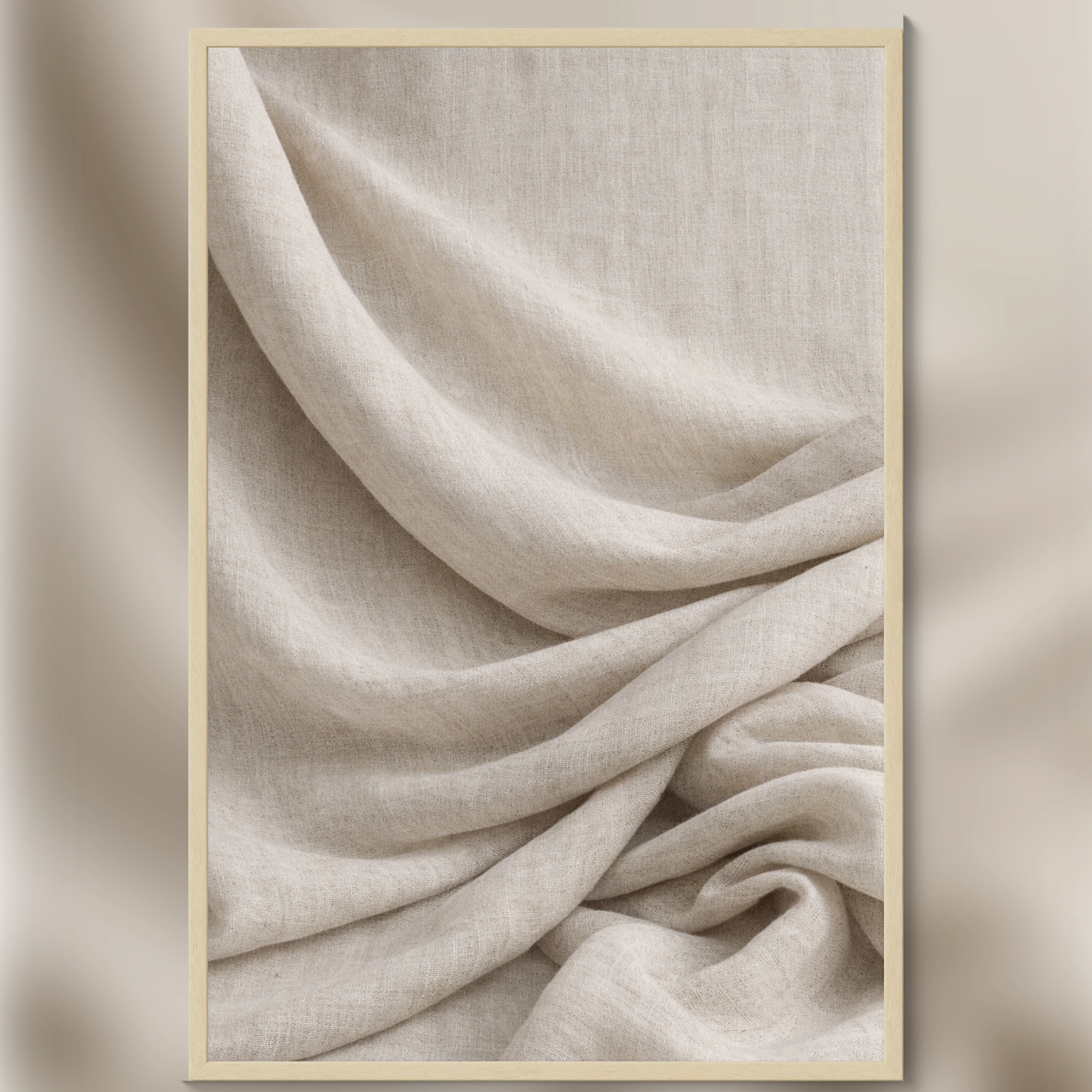 Linen Fold – Gentle Drapery in Minimalist Form