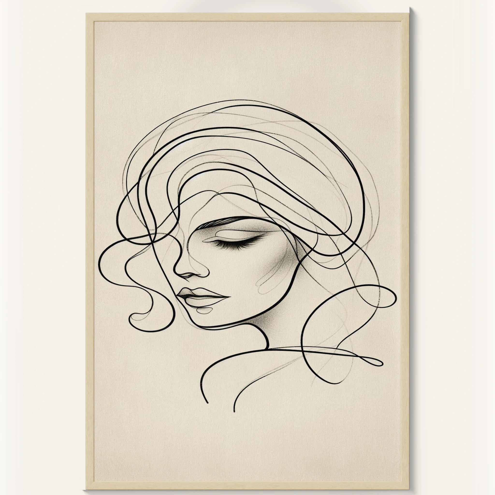 Feminine Muse – Light, Line, and Elegance