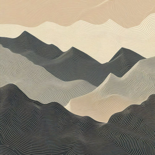 Abstract Topography – Earth’s Contours in Motion