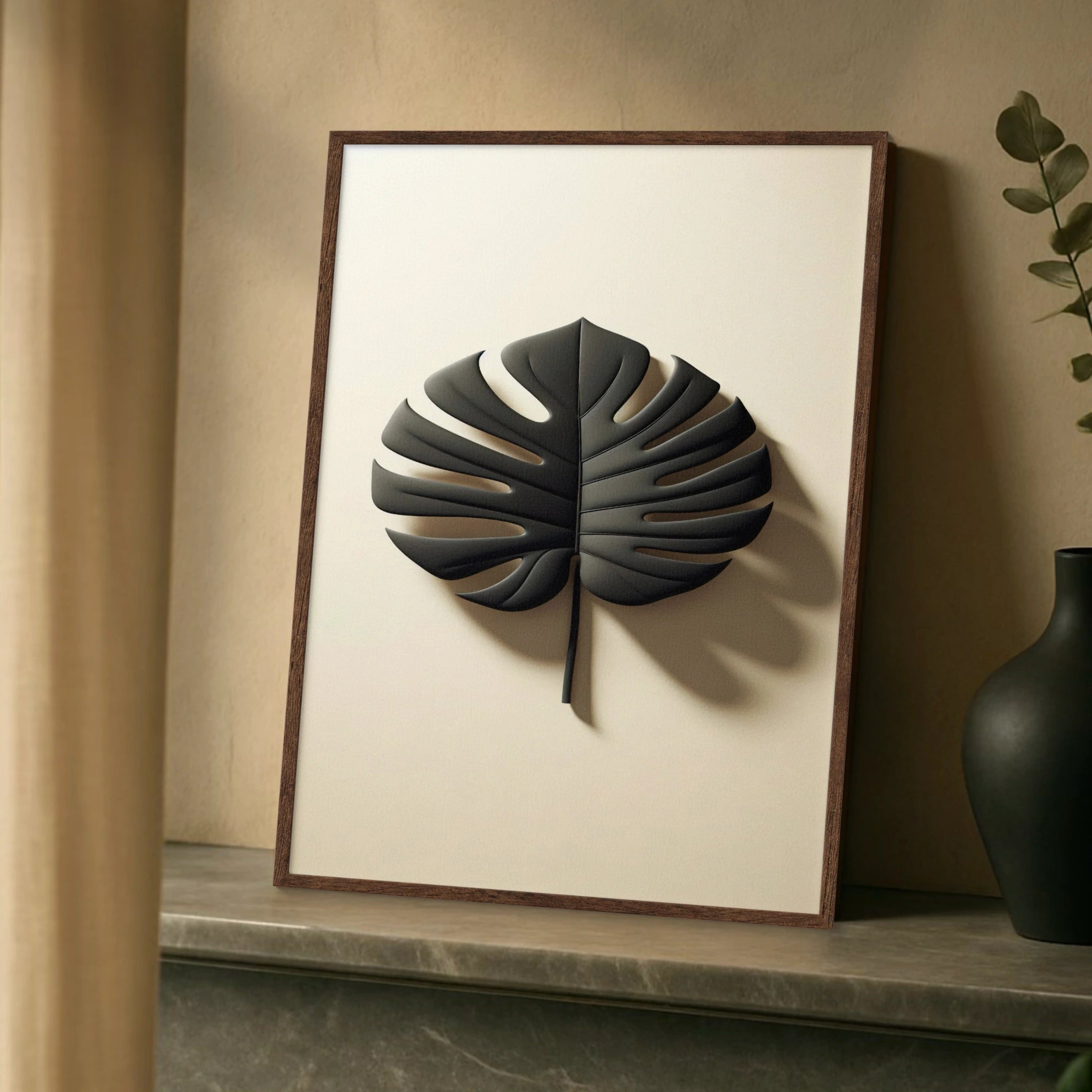 Botanical Silhouette – Nature’s Quiet Geometry