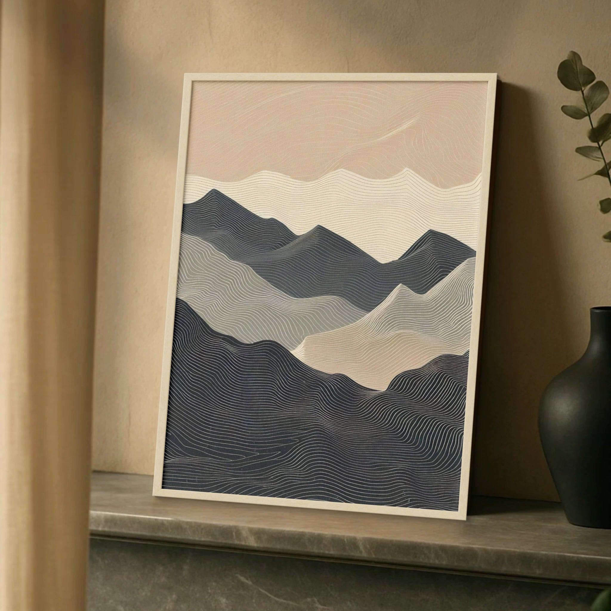 Abstract Topography – Earth’s Contours in Motion