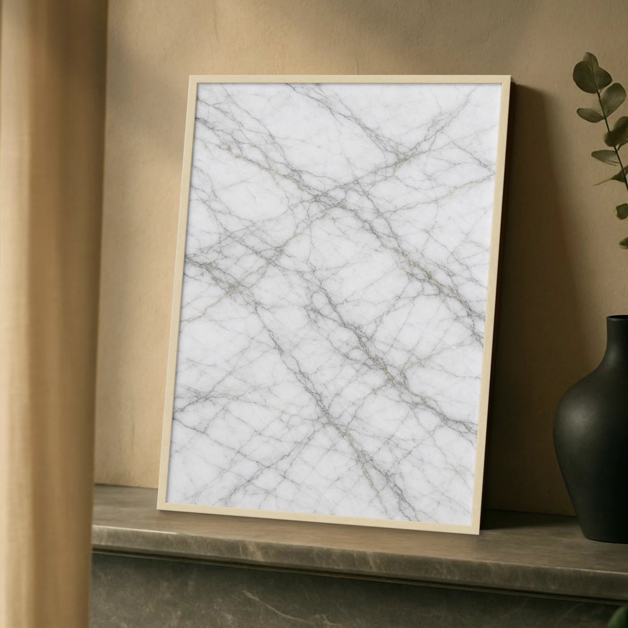 Marble Veins – Stone Elegance in Gentle Light