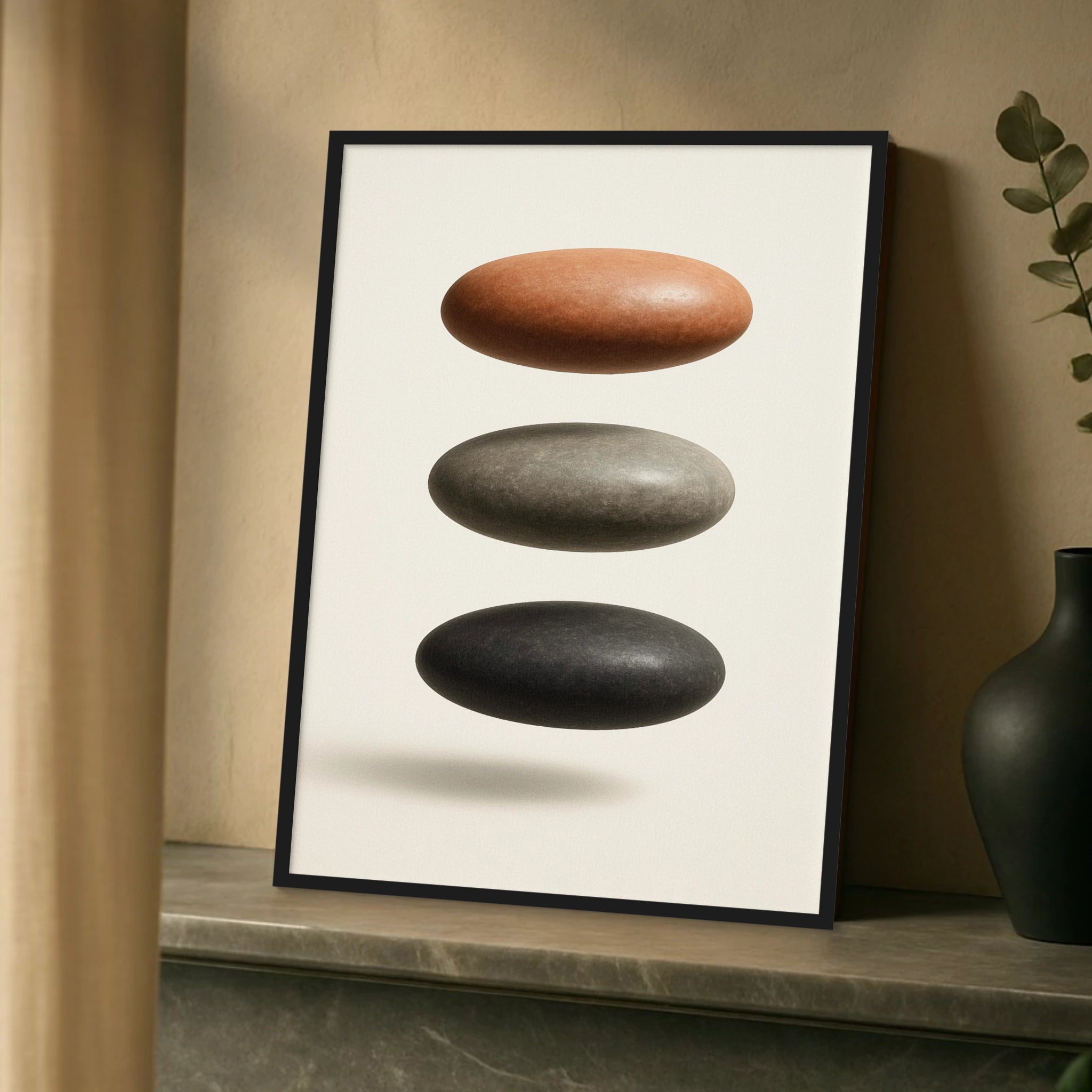 Floating Stones – Balanced Elegance in Minimalist Form