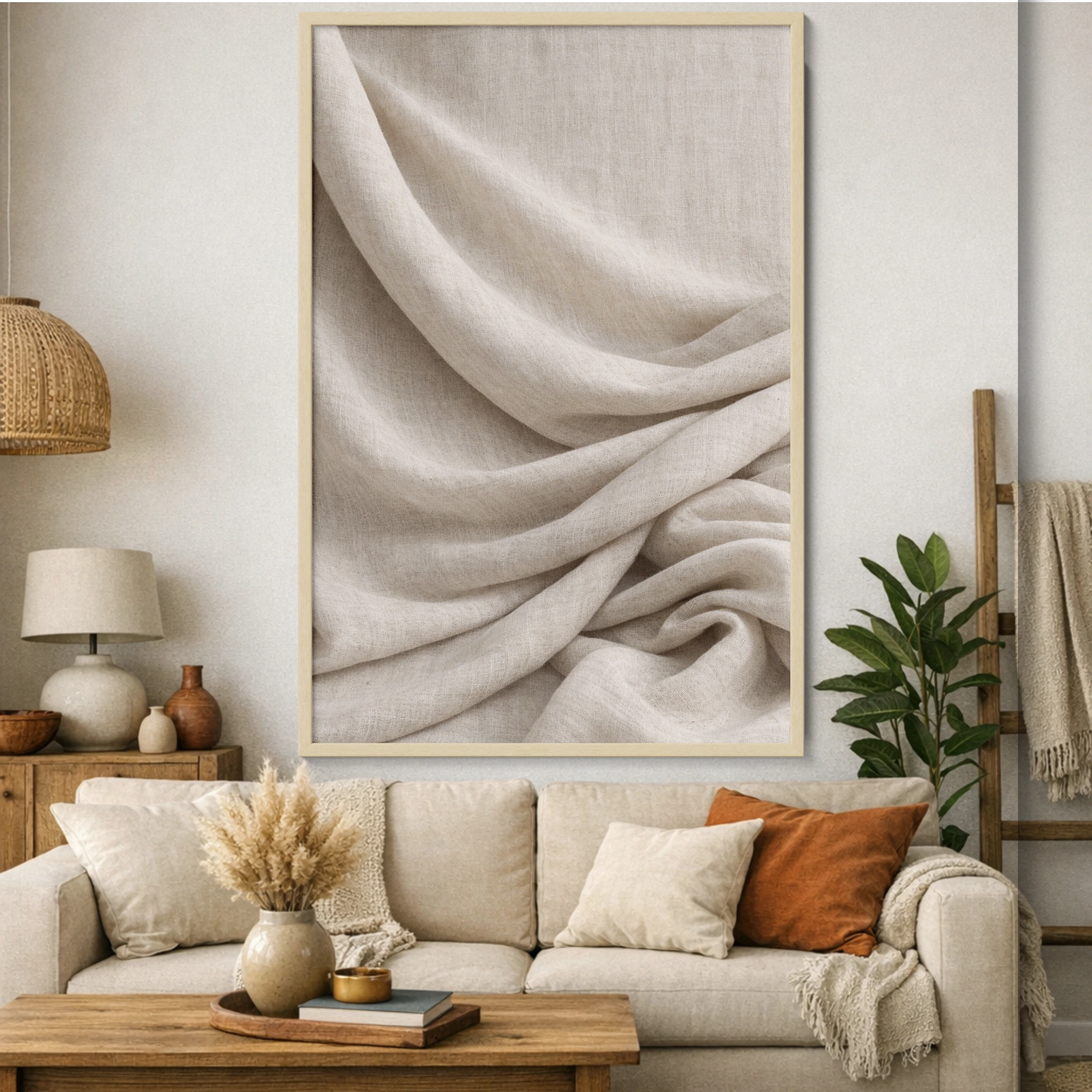 Linen Fold – Gentle Drapery in Minimalist Form