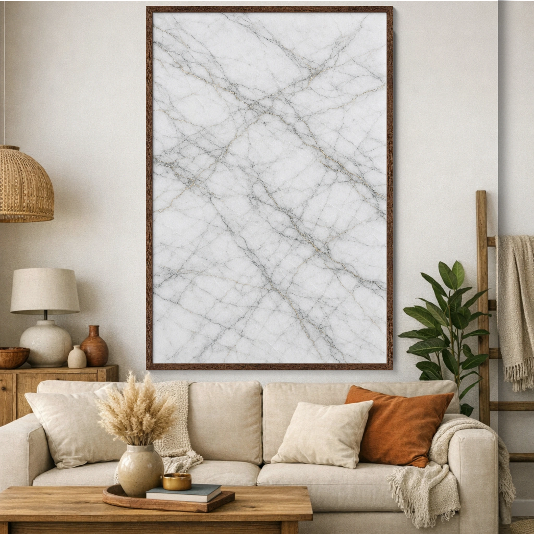 Marble Veins – Stone Elegance in Gentle Light