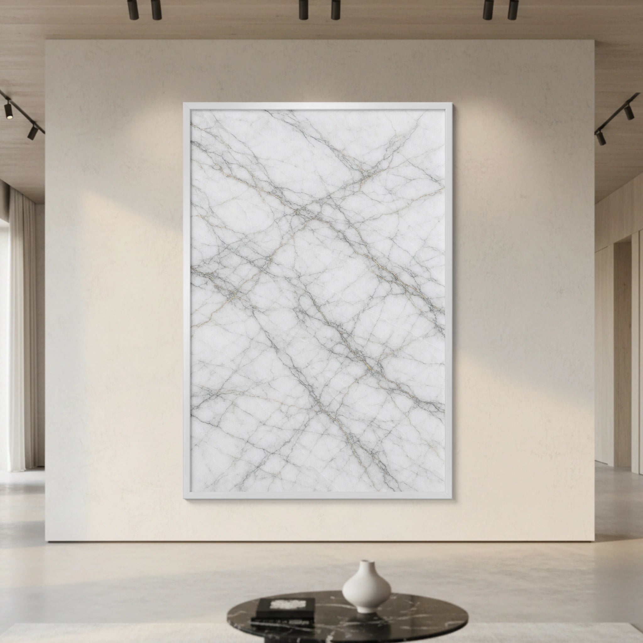 Marble Veins – Stone Elegance in Gentle Light