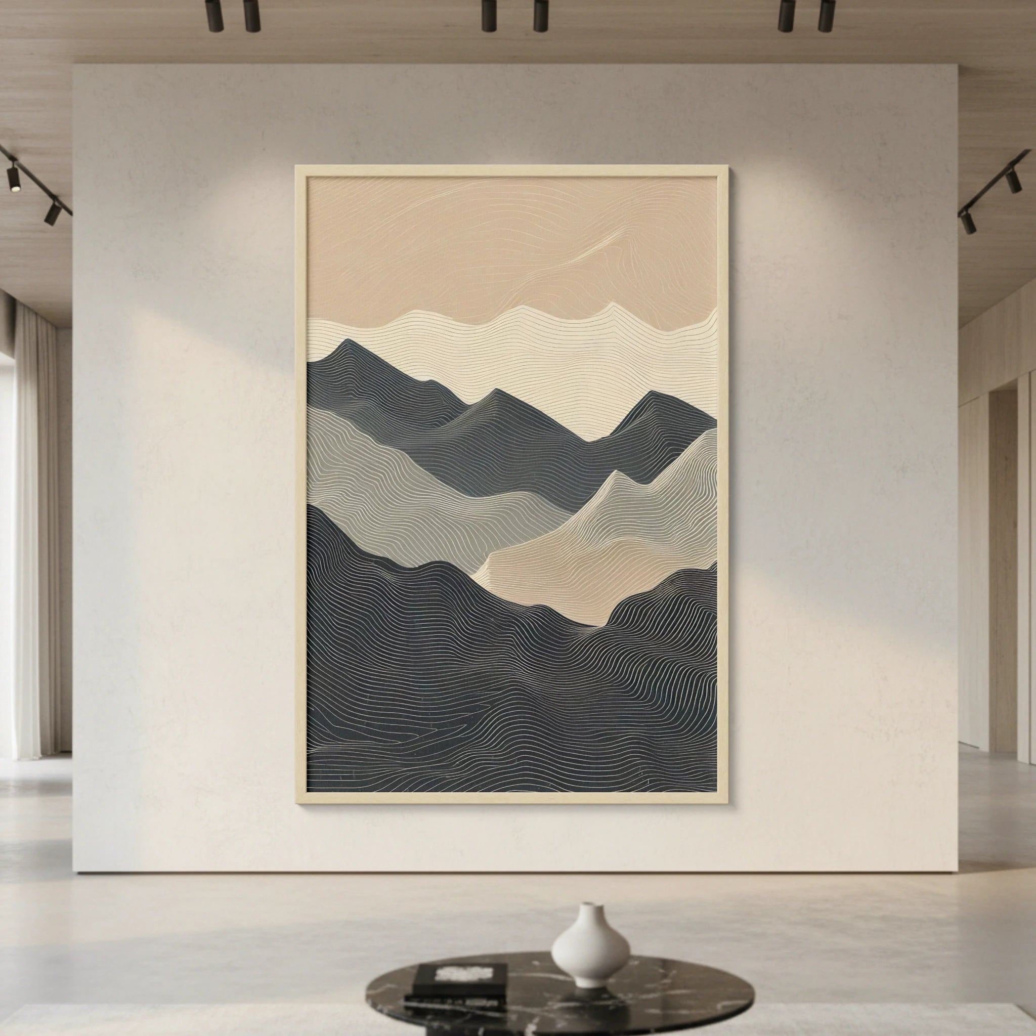 Abstract Topography – Earth’s Contours in Motion