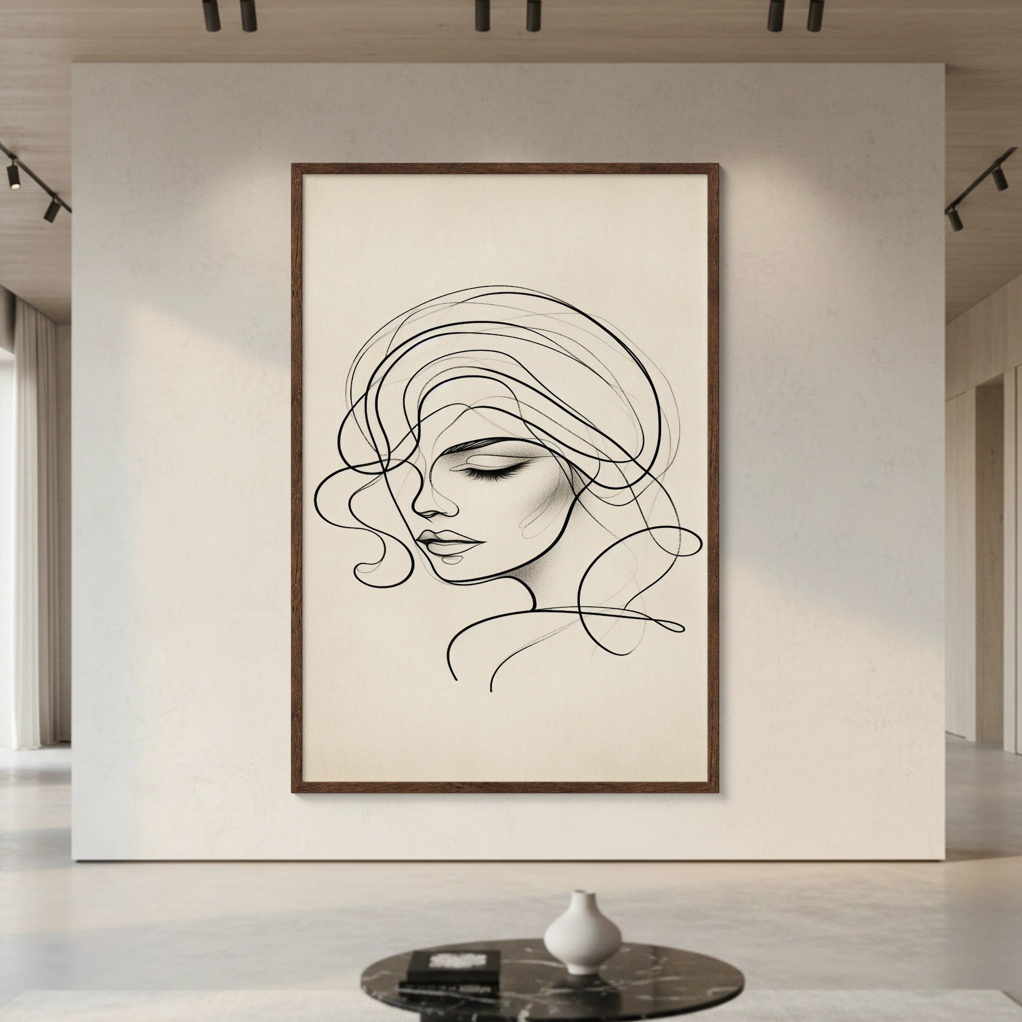 Feminine Muse – Light, Line, and Elegance