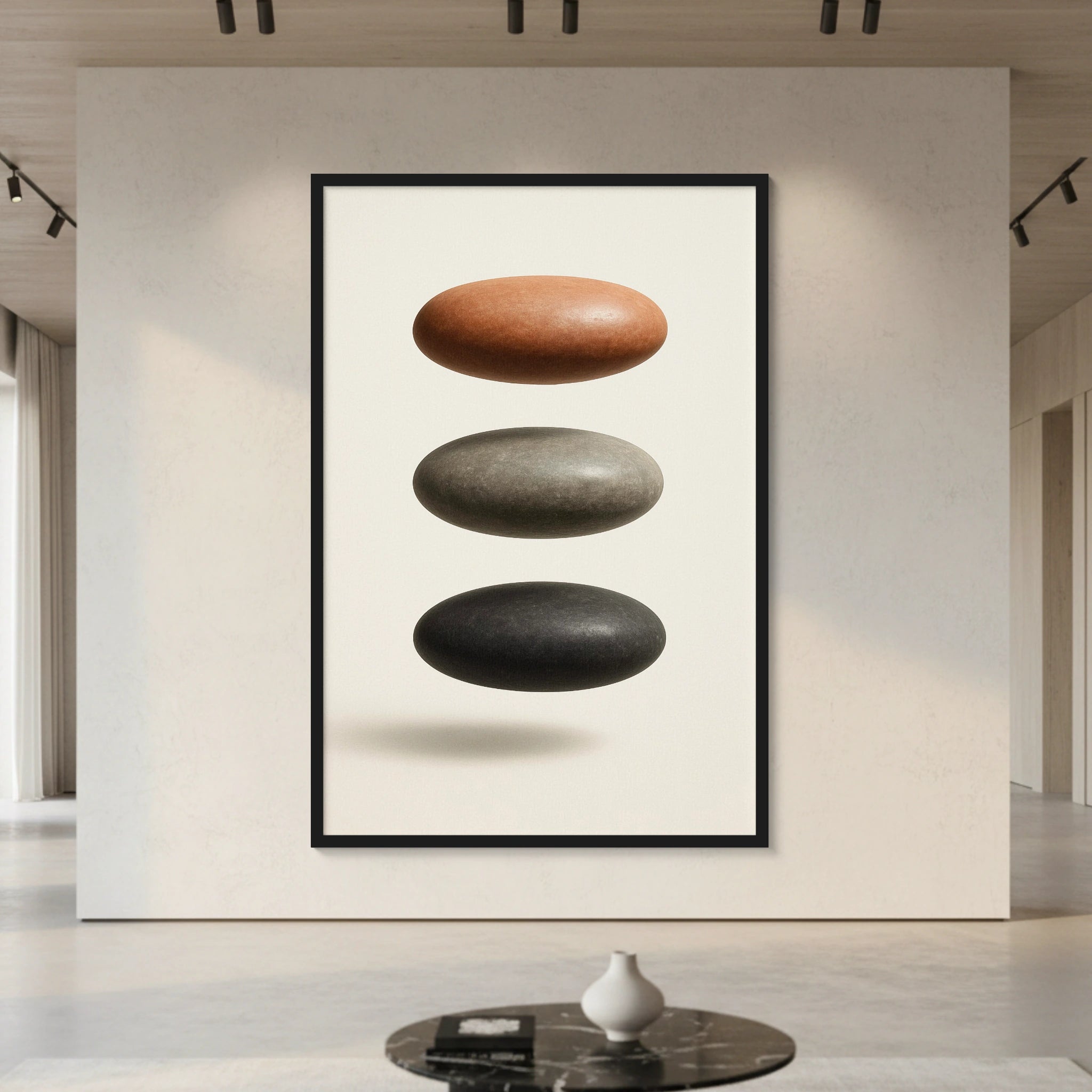 Floating Stones – Balanced Elegance in Minimalist Form