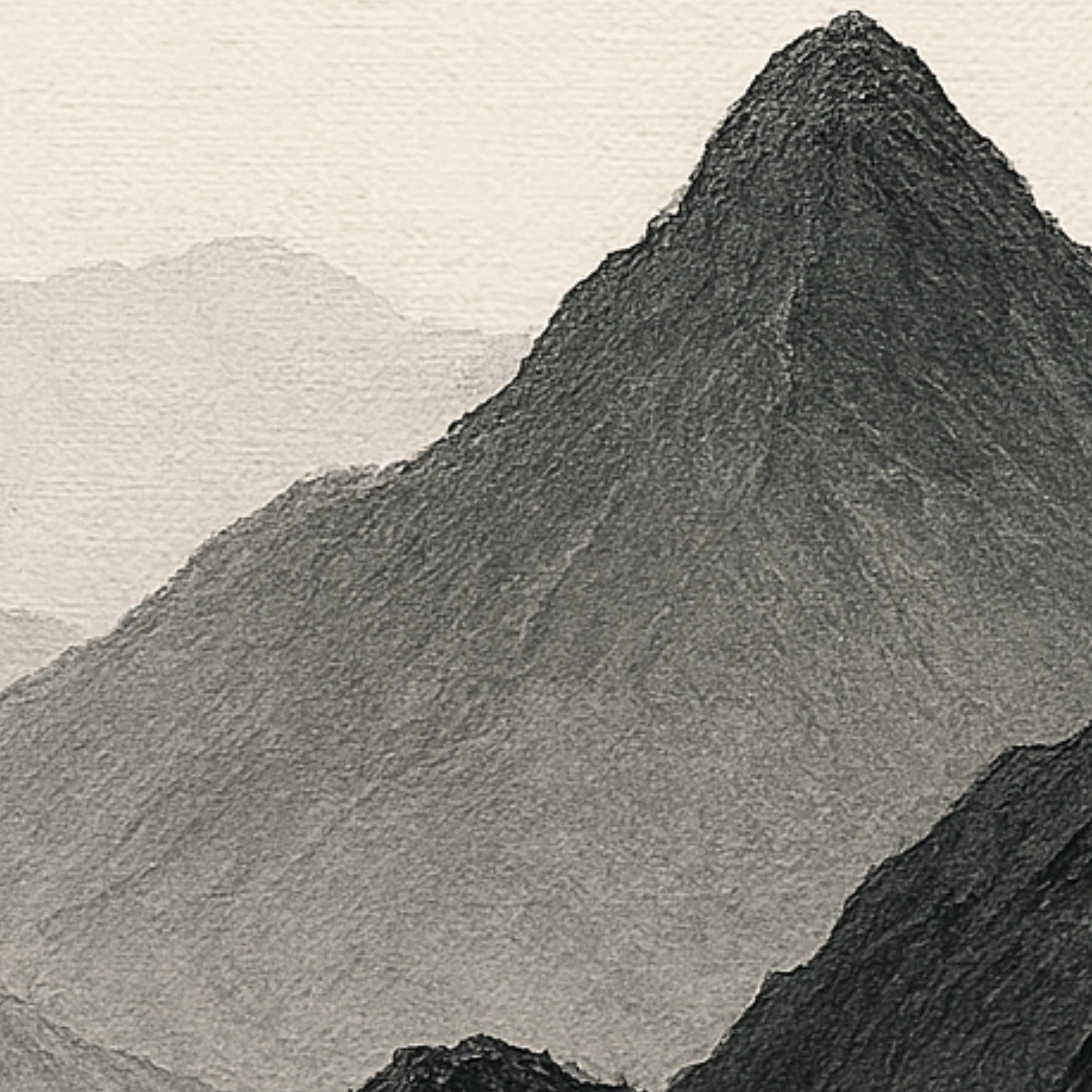 Mountain Veil — Misty Highland Peaks | Majestic Wall Art (Digital Download)