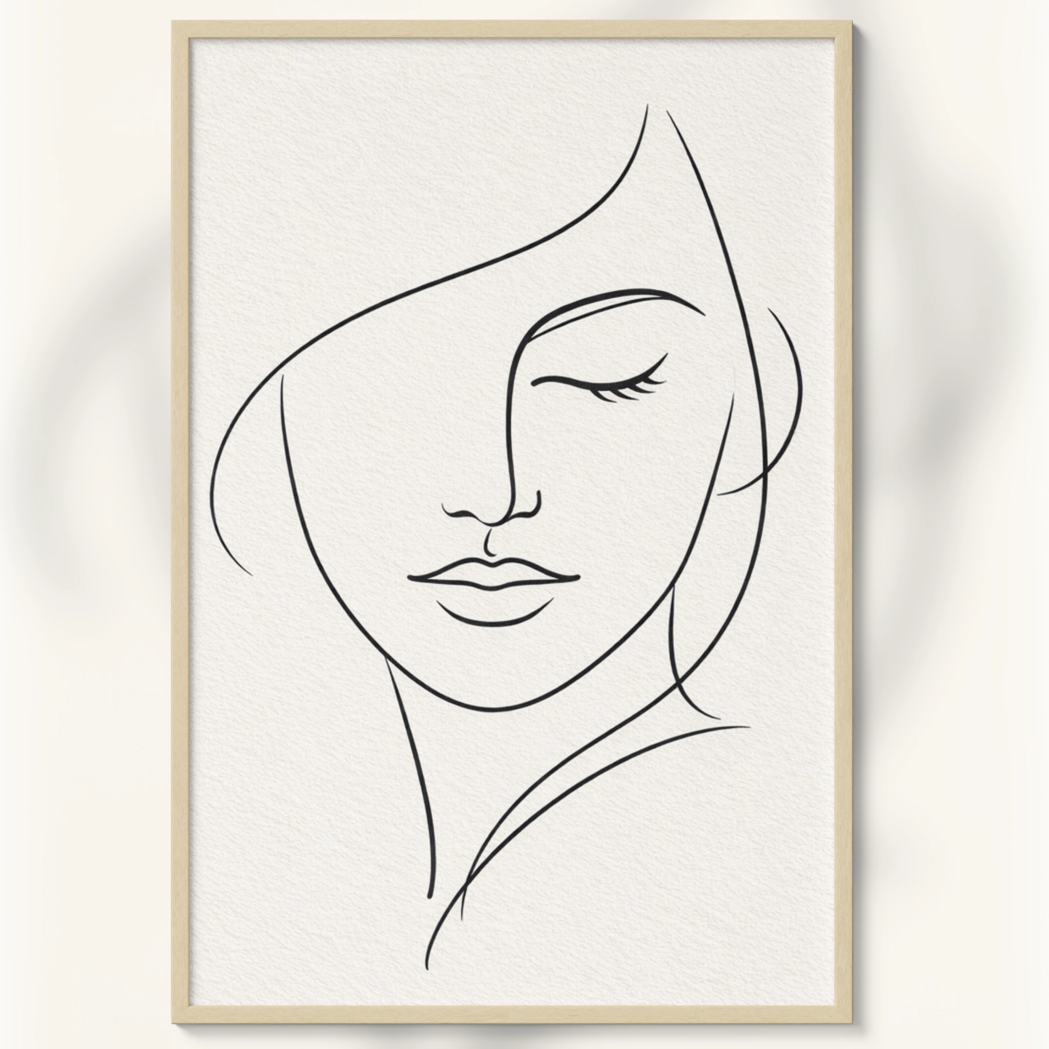 Mystic Woman – Minimalist Grace in Modern Line